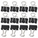 Binder Clip / 15mm, 12pcs x 1pkt